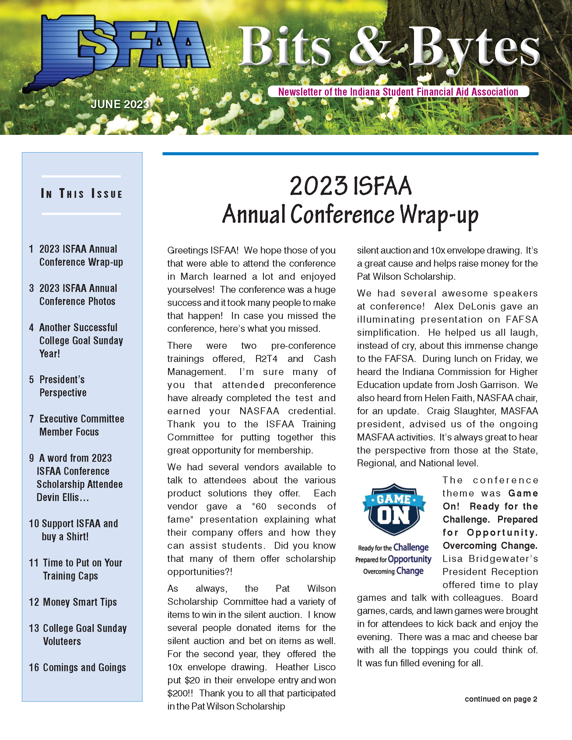 June 2023 - ISFAA Newsletter